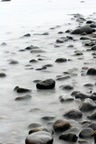 stones in denmark in the north coast of the seeland island